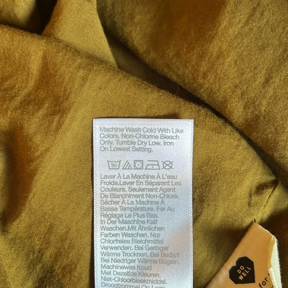 Madewell Ruffle-Sleeve Tiered Midi Dress in Daisy Stitch Size L - Belt included - Picture 6 of 14